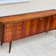 Enfilade scandinave en palissandre 1960