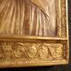 Bas-relief terracotta in terra di Signa stamped and numbered