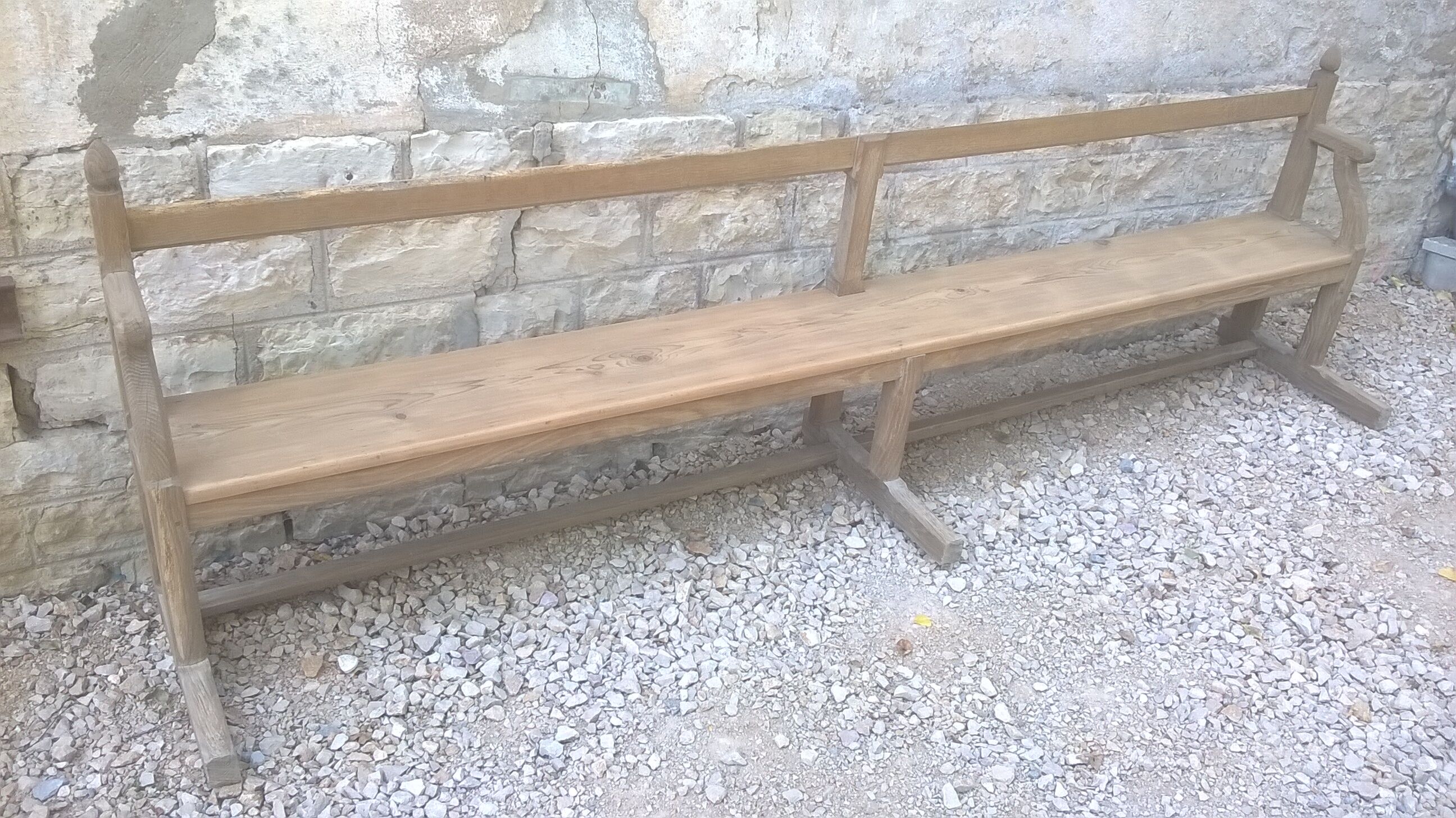 Paires grand banc d'église