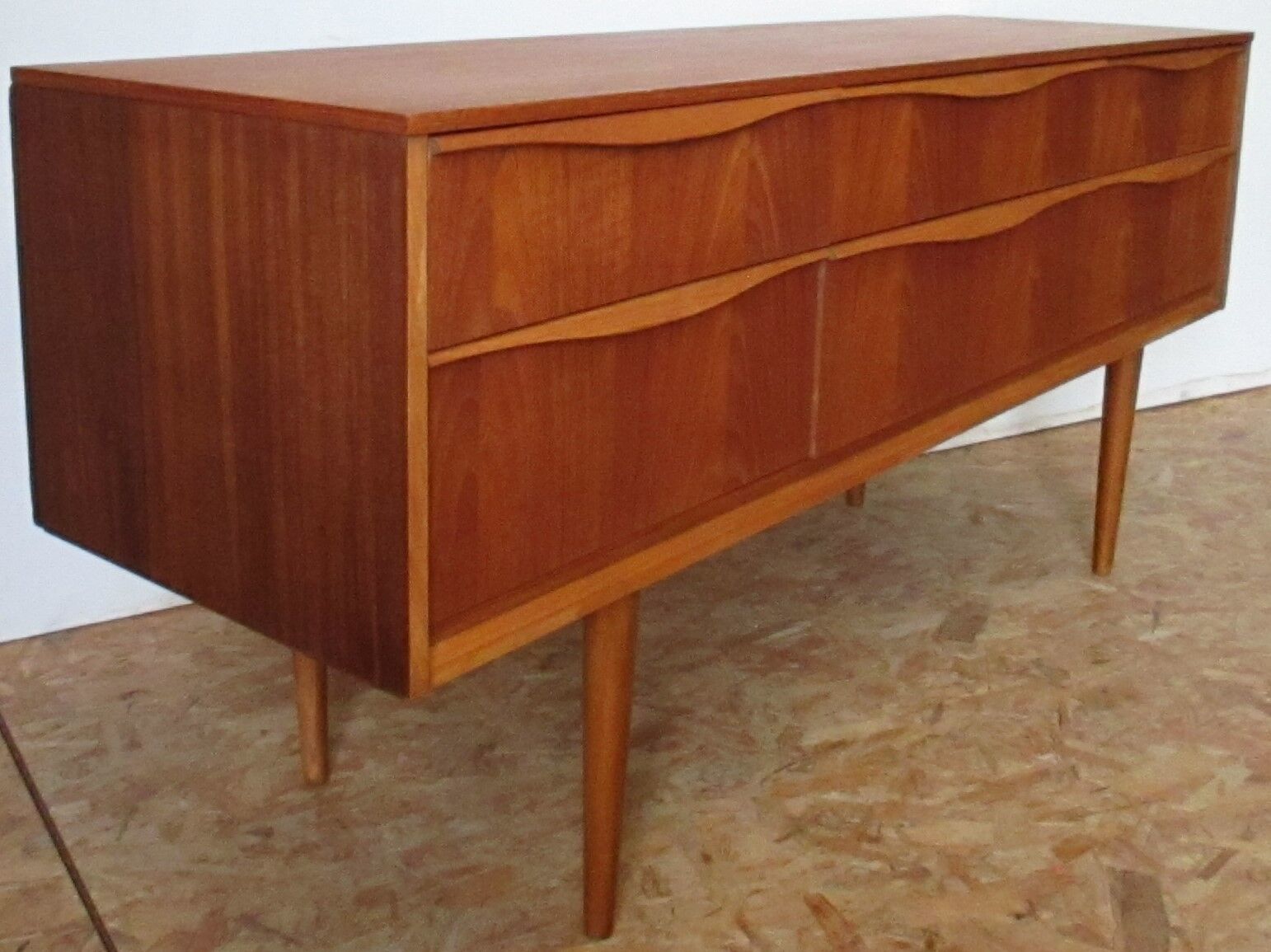 60 long teak chest of drawers Austin Suite