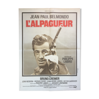 Cinema poster "L'Alpagueur" Jean-Paul Belmondo 60x80cm 1976