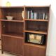 1970s teak bookcase