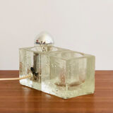 Murano glass table lamp, Italy 60s