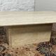 Table basse en travertin des années 70