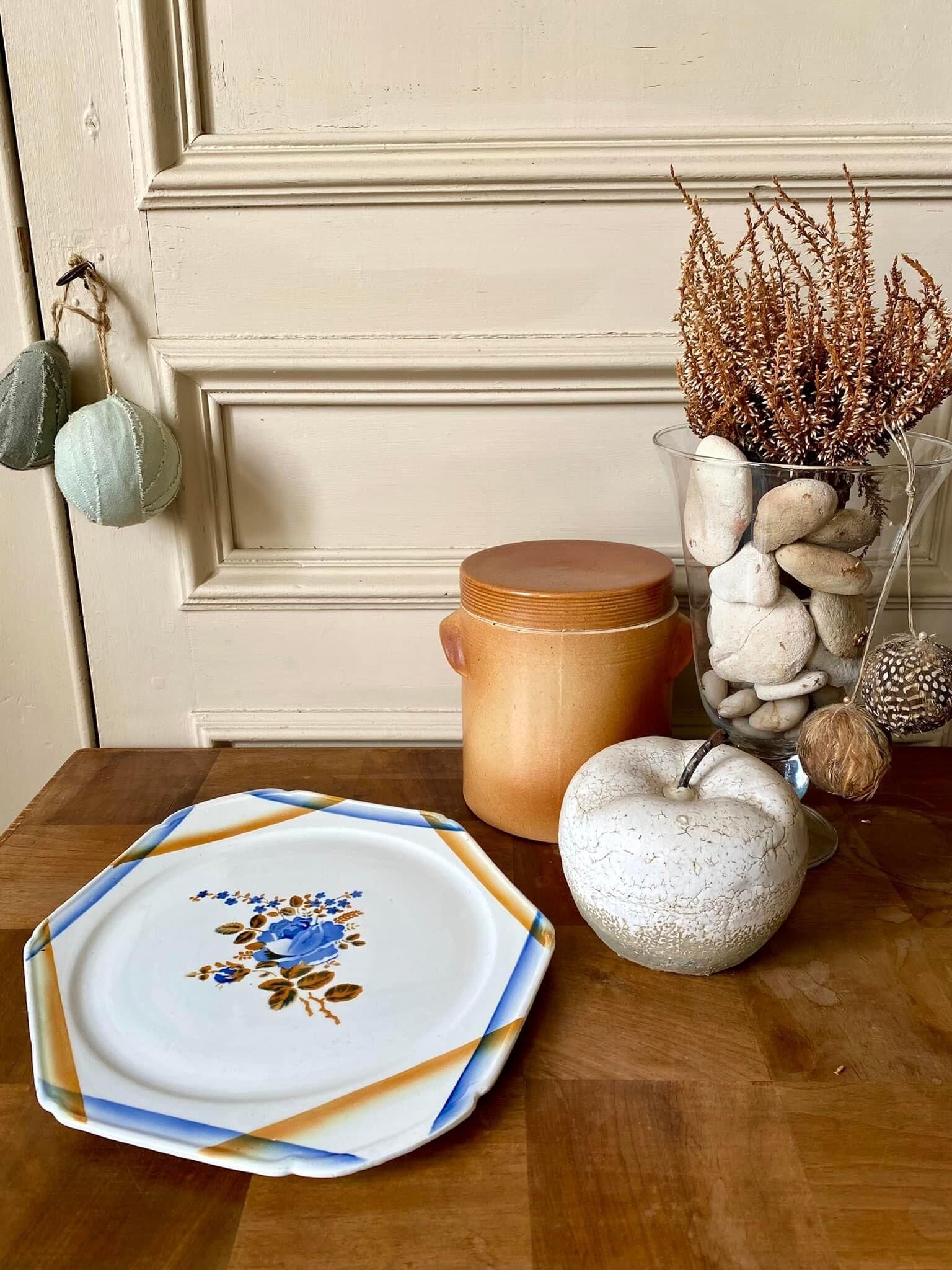 Earthenware dish L'Amandinoise Saint Amand