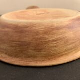 2 plats en grès, Poterie la Colombe, 1970