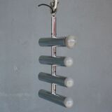 Chrome chandelier vintage 1970 swivel design