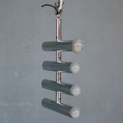 Chrome chandelier vintage 1970 swivel design