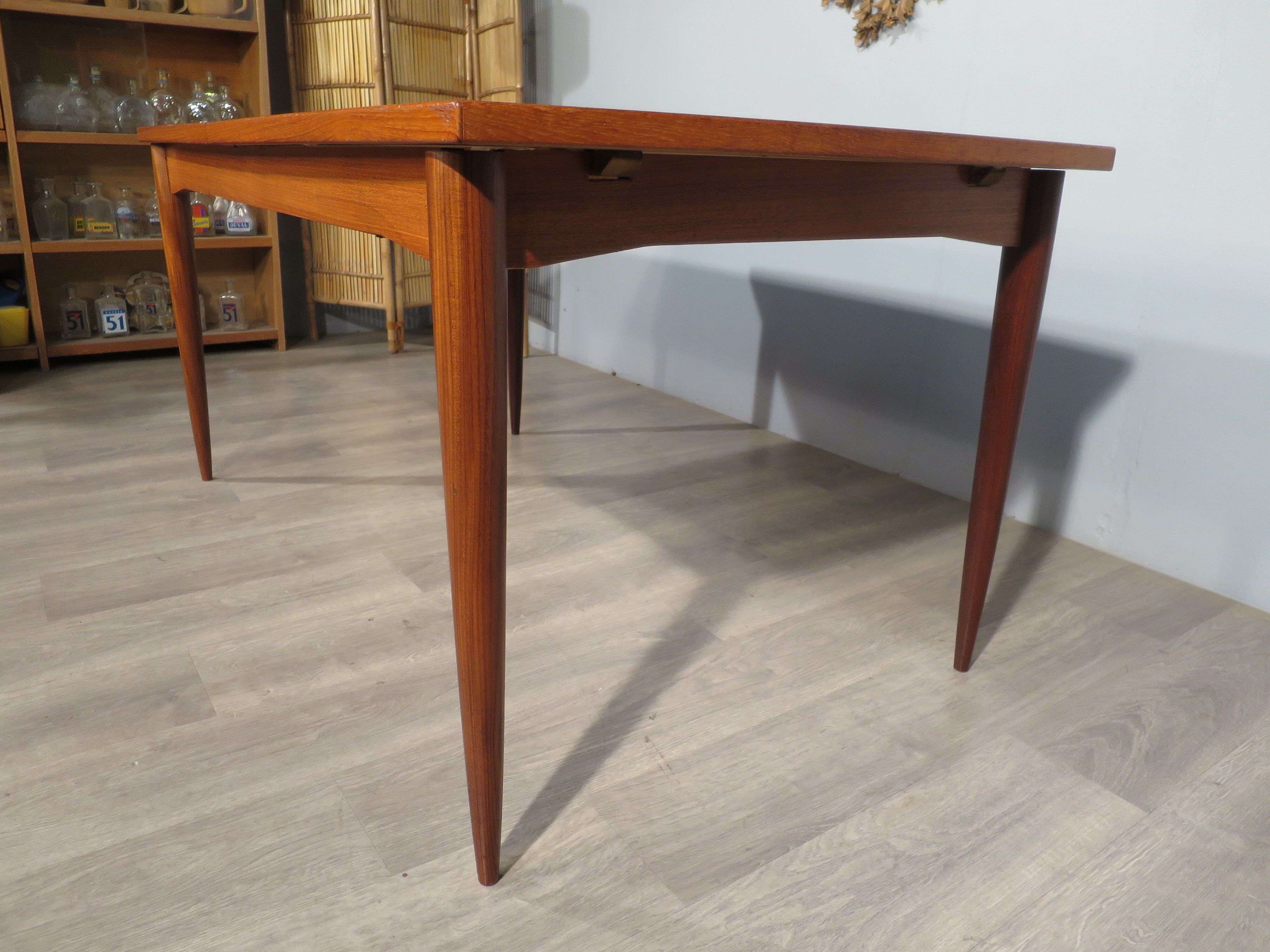 Scandinavian teak dining table