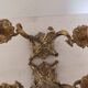 Pair of vintage brass 2-candle candelabra candlesticks