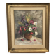 flower vase of a bouquet. Oil on canvas signed by Jean-Jacques Foulon (1923-1980)