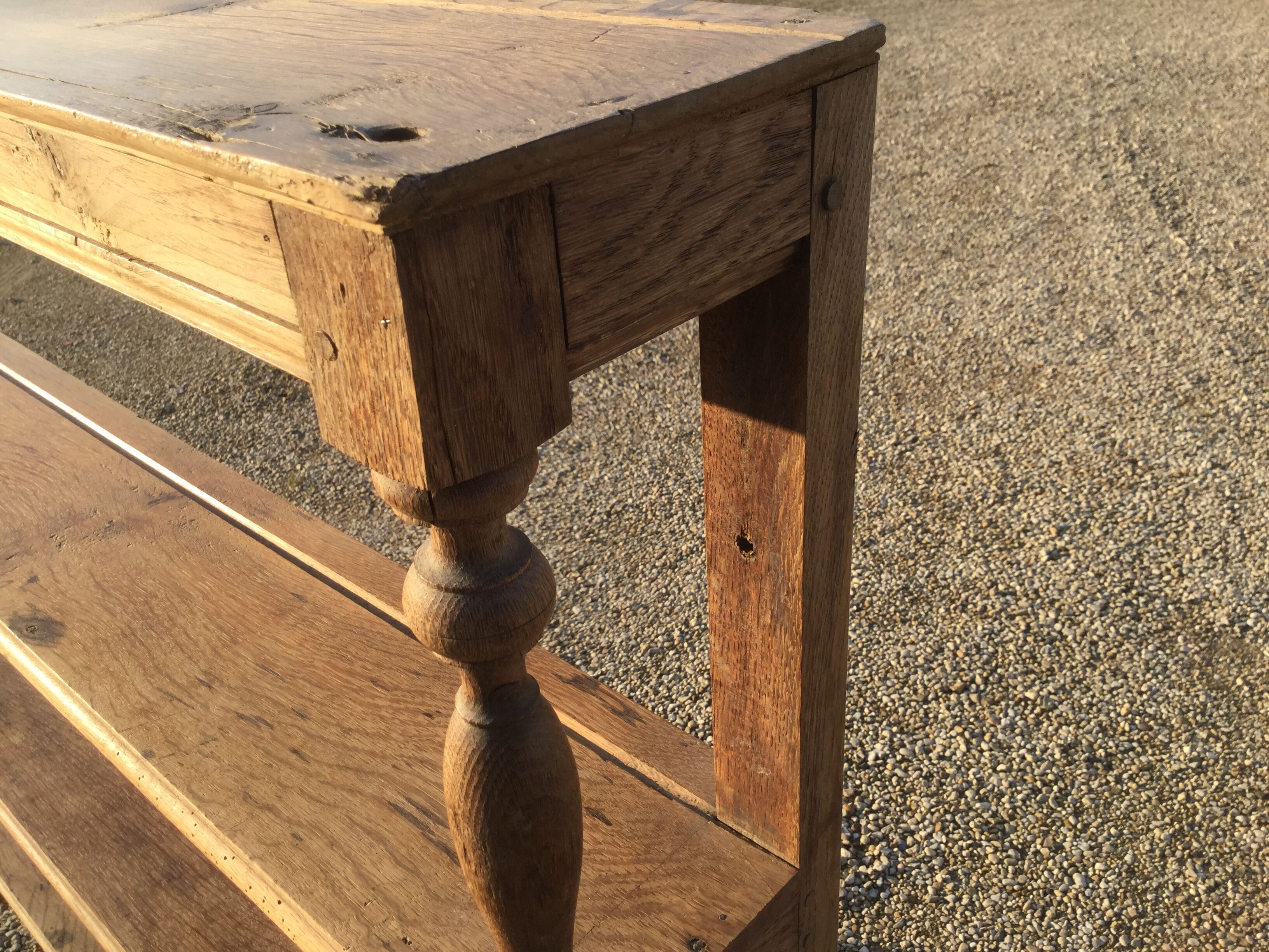 Oak shelf