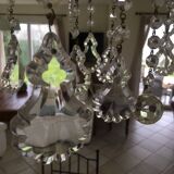 Chandelier with 9 lights - perfect working condition - No missing parts