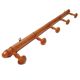 Bamboo style 5 hook coat rack