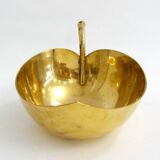 Large brass fruit bowl