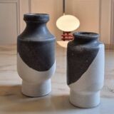 Ceramic vase duo