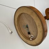 1960s wooden floor lamp