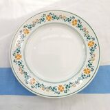 Assorted 18 old flower plates