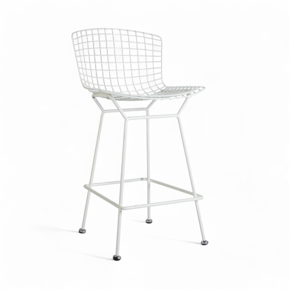 White Knoll Original Harry Bertoia 428 Wire Barstool