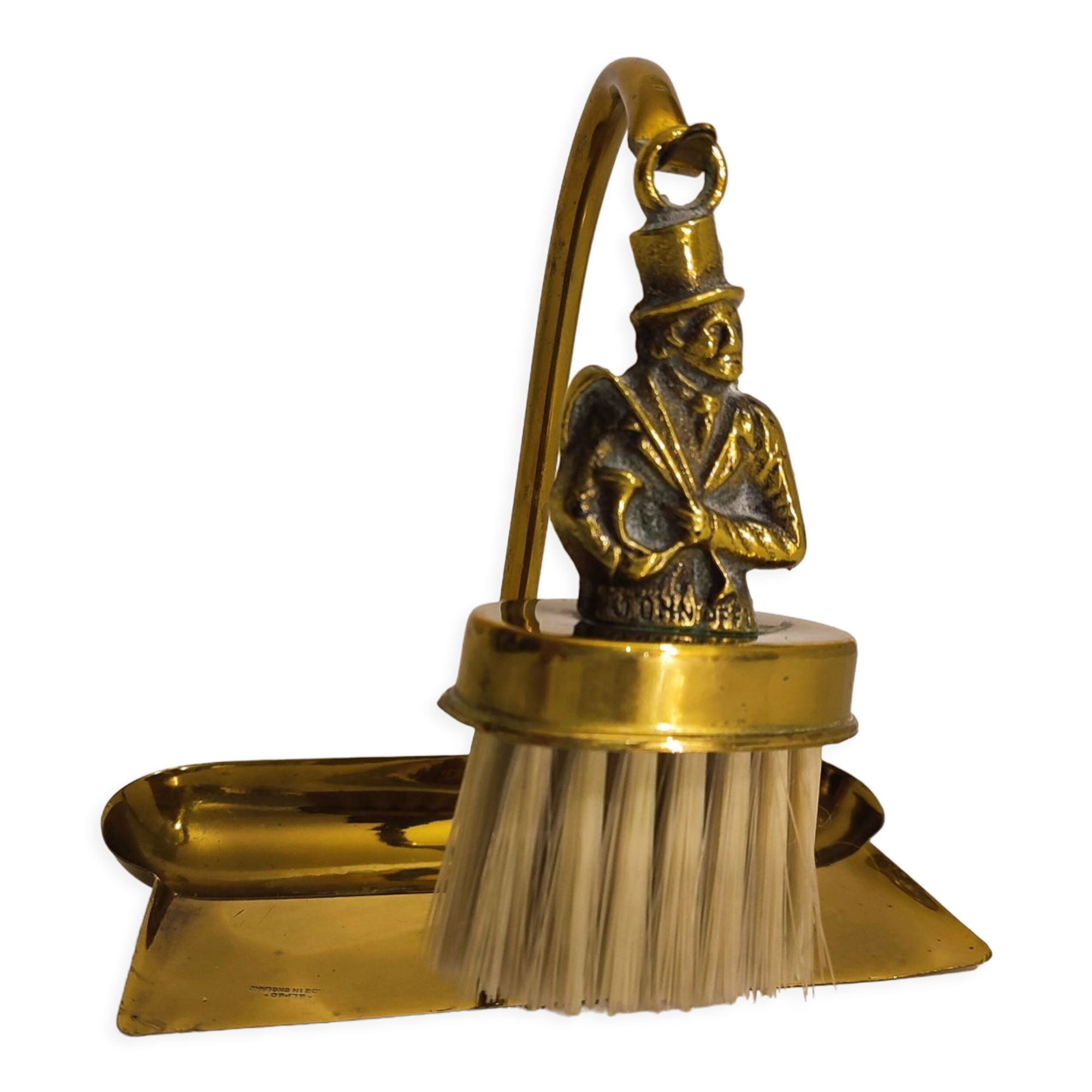 1/5 English brass crumb pickup