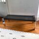 Italian rectangular coffee table in smoked glass vintage 1970