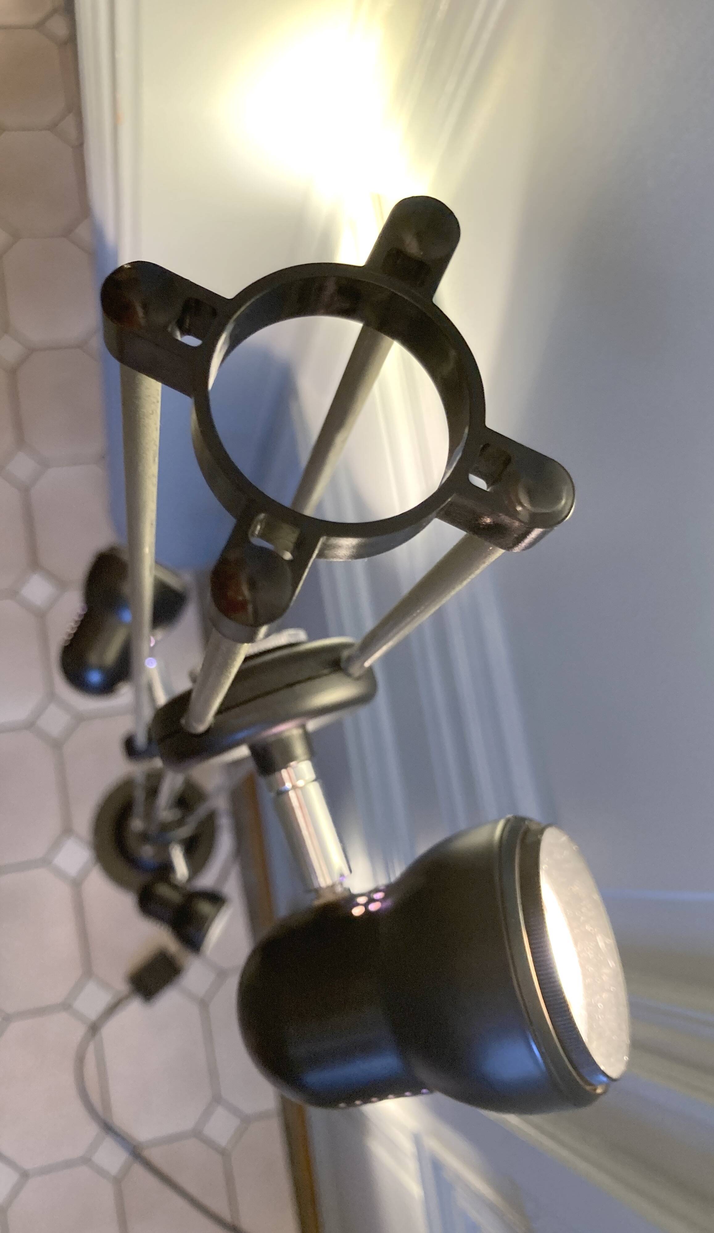 Adjustable and orientable light column 1980 for massive.