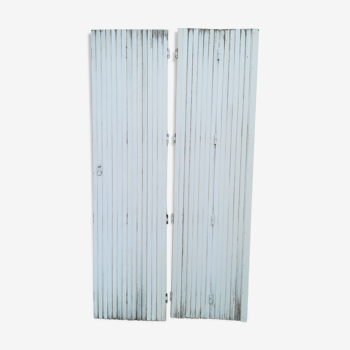 Pair of shutters shutters seventies flap