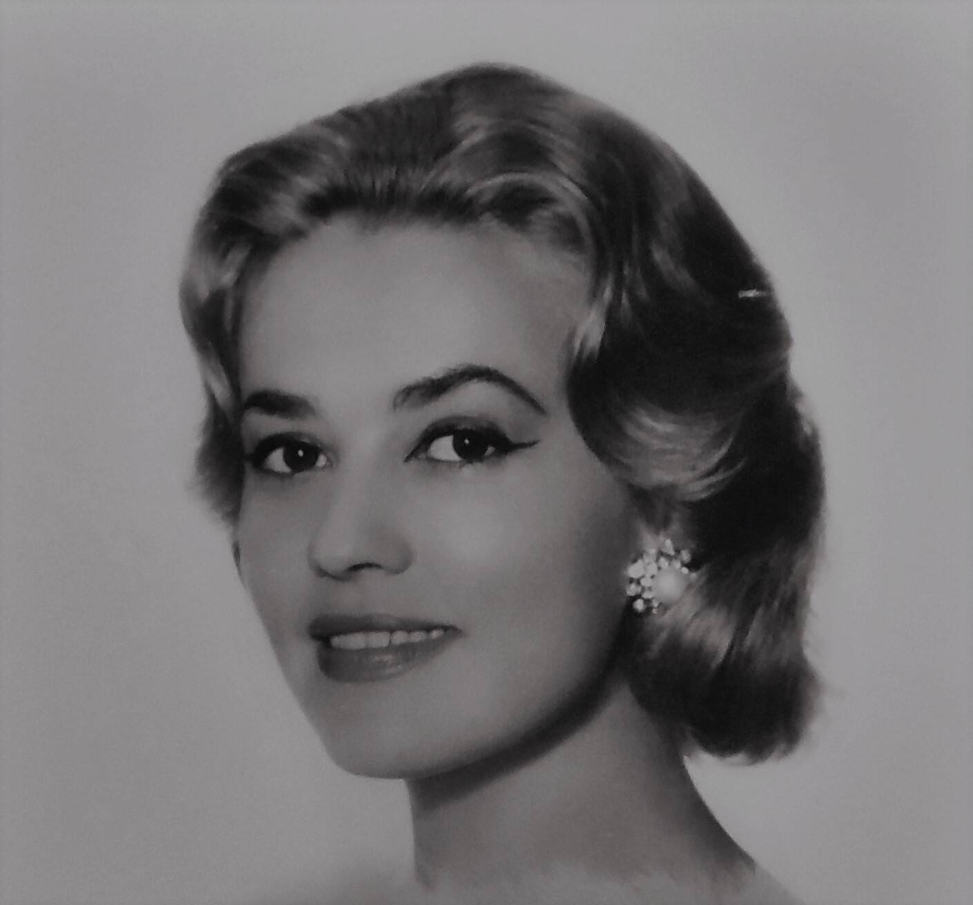 Original photo of "Jeanne Moreau" from 1959.