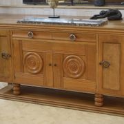 Oak buffet in the style of Charles Dudouyt, 1930s.