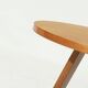 Round Tripod Side Table by Cor Alons for Gouda den Boer 1950s