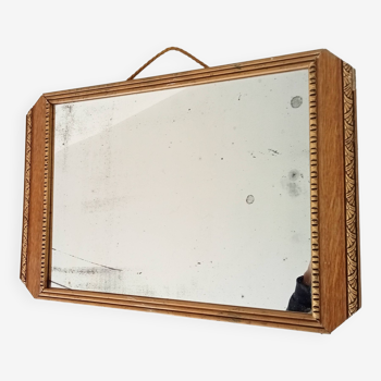 Vintage art deco mirror 40s/50s