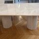 Marble dining table