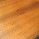 Extendable teak dining table