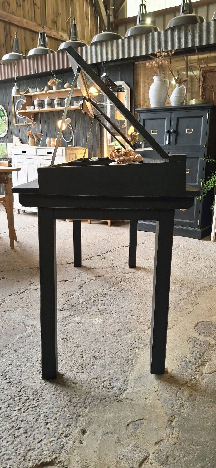 Antique display cabinet on legs