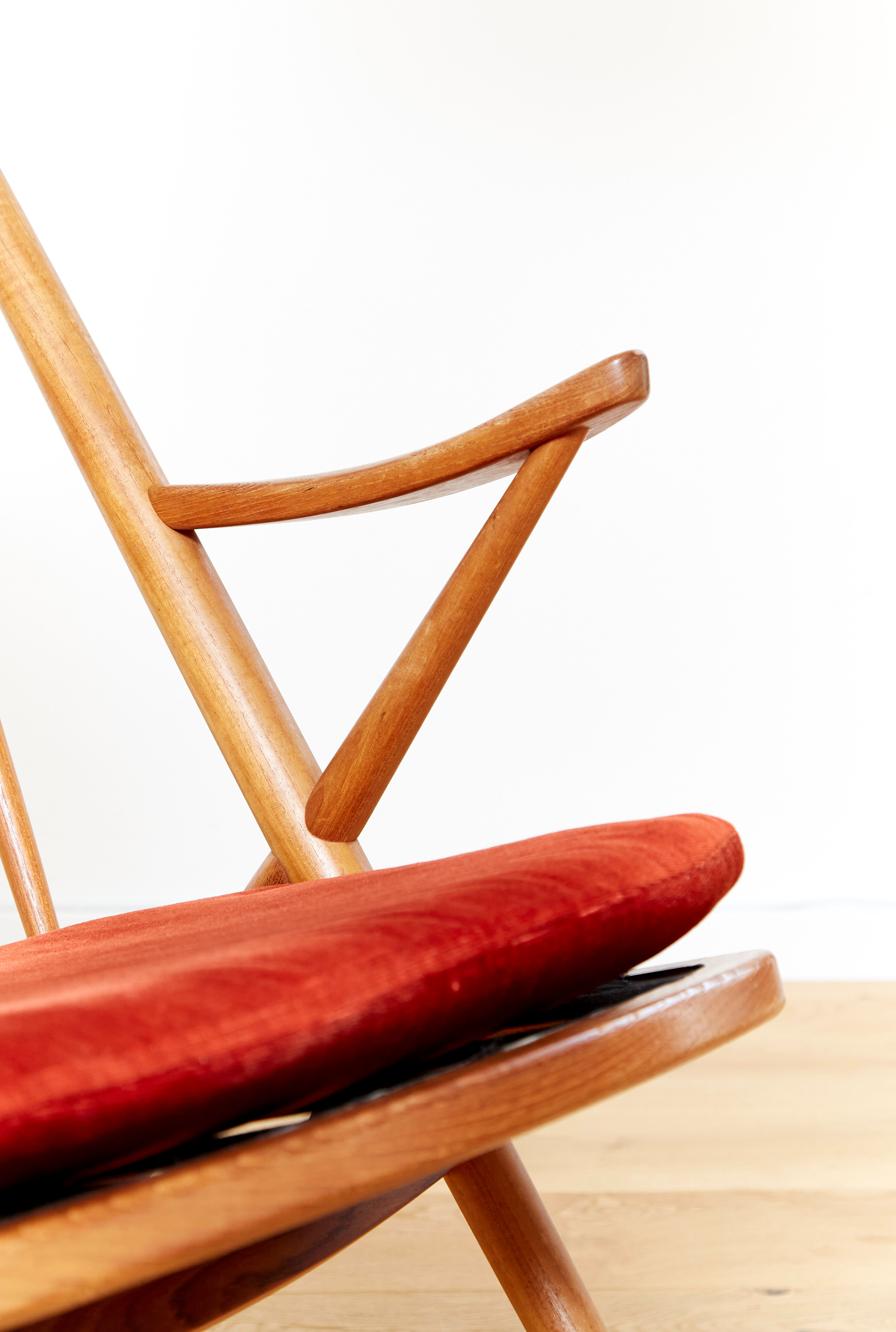 Rocking-chair by Frank Reenskaug for Bramin