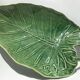 Exotic leaf fruit bowl