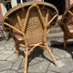 Vintage rattan garden furniture