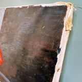 Large painting "forbidden fruits" signed