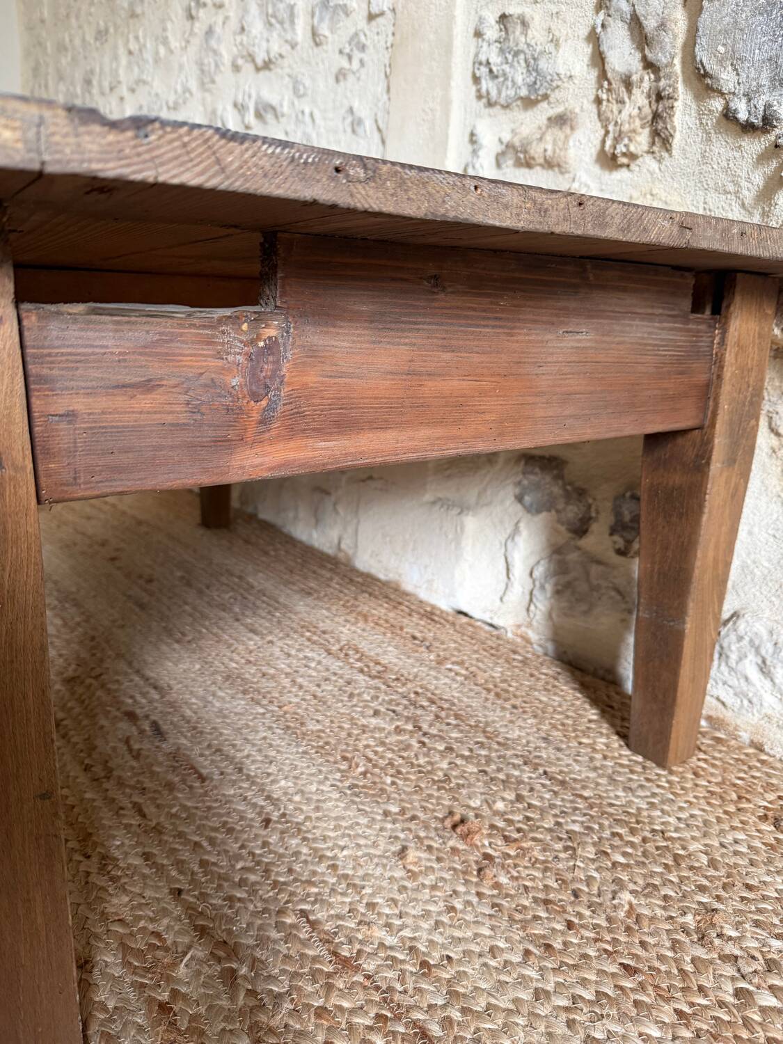 Renovated farmhouse coffee table