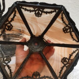 Ancienne lampe en plomb