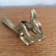 Brass squirrel nutcracker