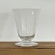 BACCARAT crystal tulip vase with engraved arabesque decoration - Signed