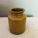 Petit pot à moutarde en grès