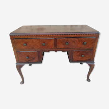 Bureau style anglais chippendale en noyer