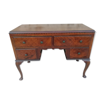 Walnut chippendale desk