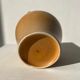 Small pitcher in light beige sandstone