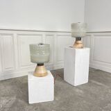 Pair of 50's table lamps