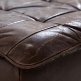 De Sede ds11 modular leather sofa set, set of 6 mk9569