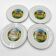 Mirabell Italy naive decorated dessert plates