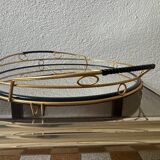 Brass mirror tray from the 60s